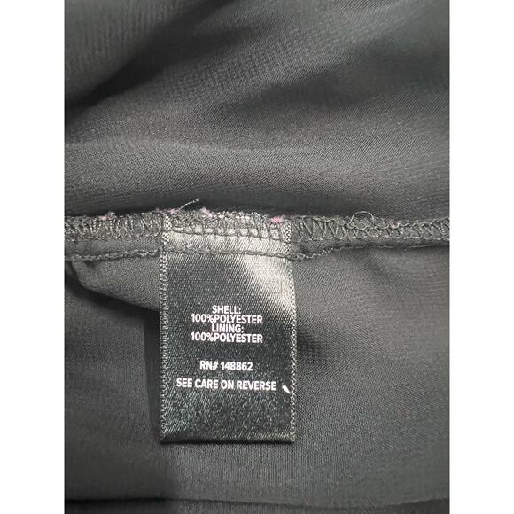 TORRID Crinkle Chiffon Black Short Sleeve Layered Hemline Top Wmns Torrid Sz 2X - Picture 10 of 10